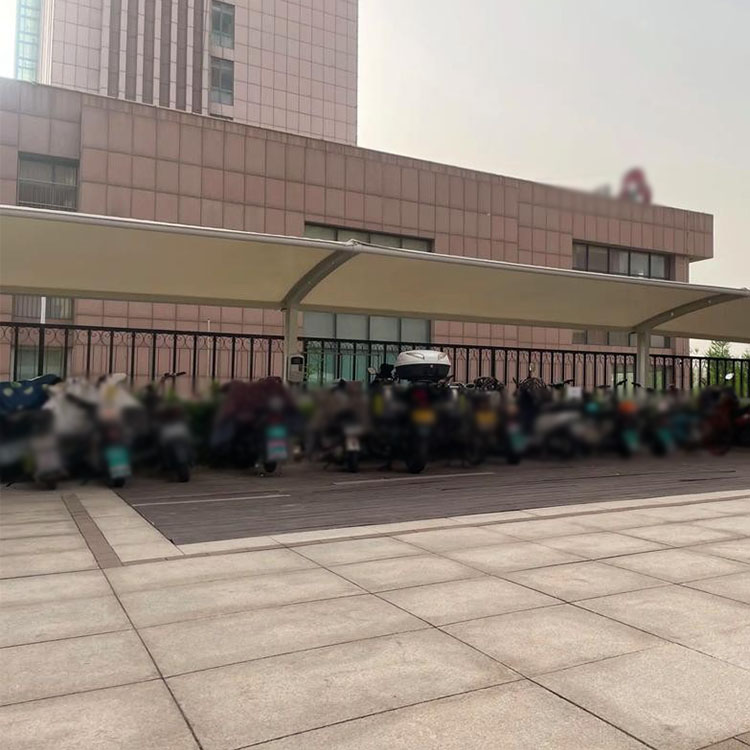 光明区膜结构电动车棚